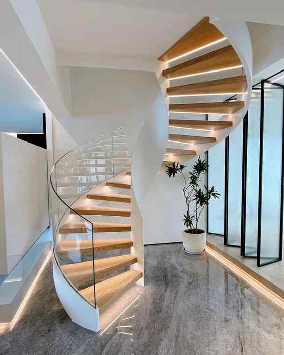 Stairs and Railing