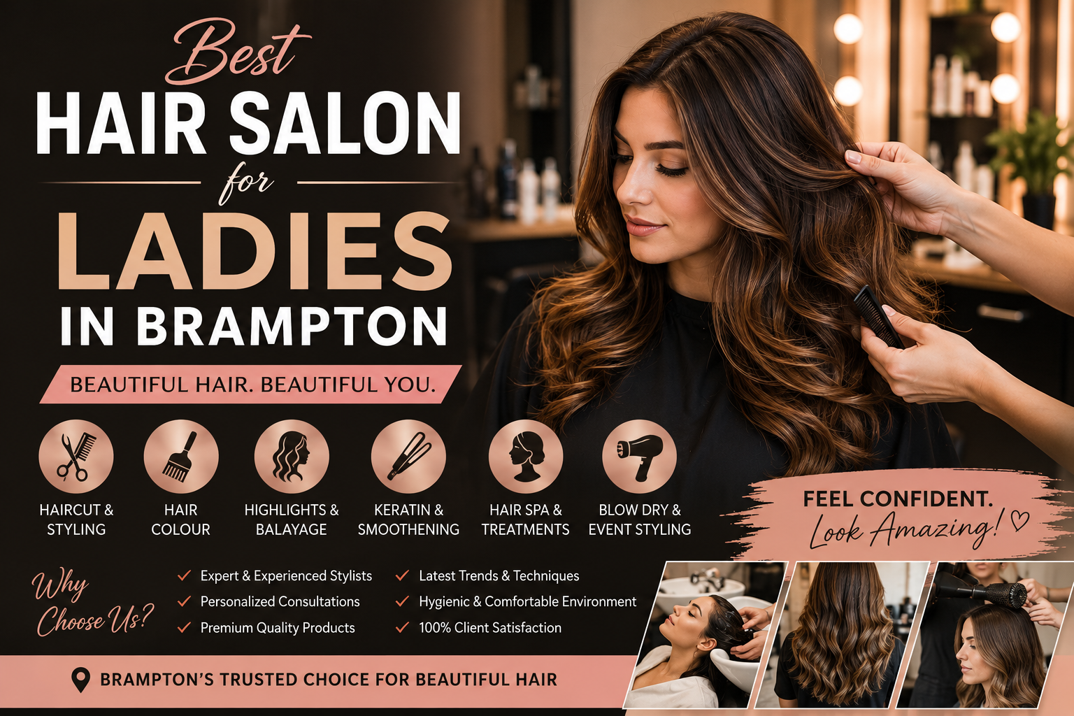 Hair Salon in Brampton
